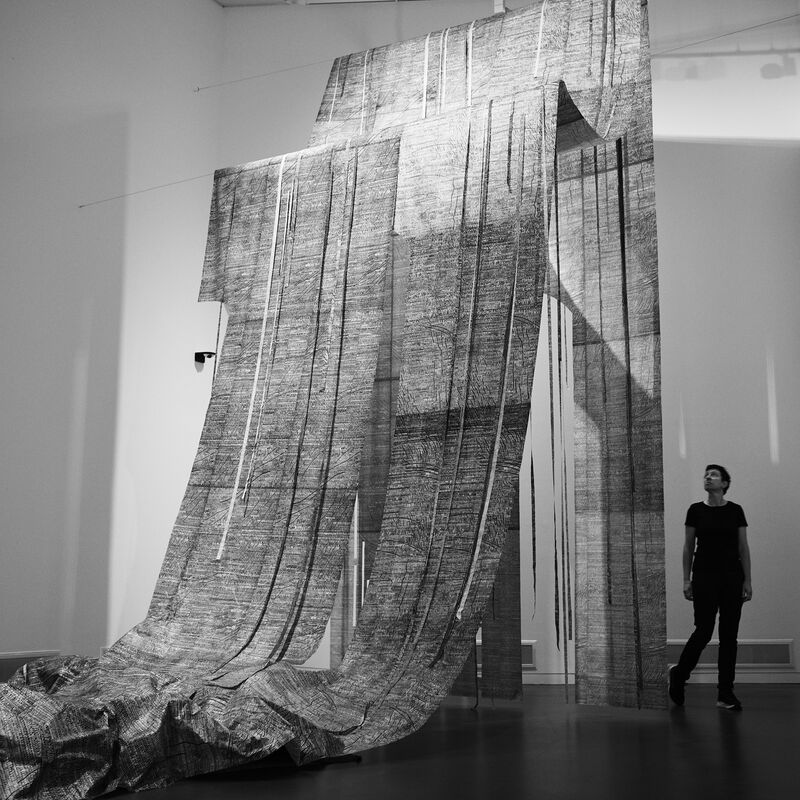 River - a Sculpture & Installation by Bridget Hillebrand